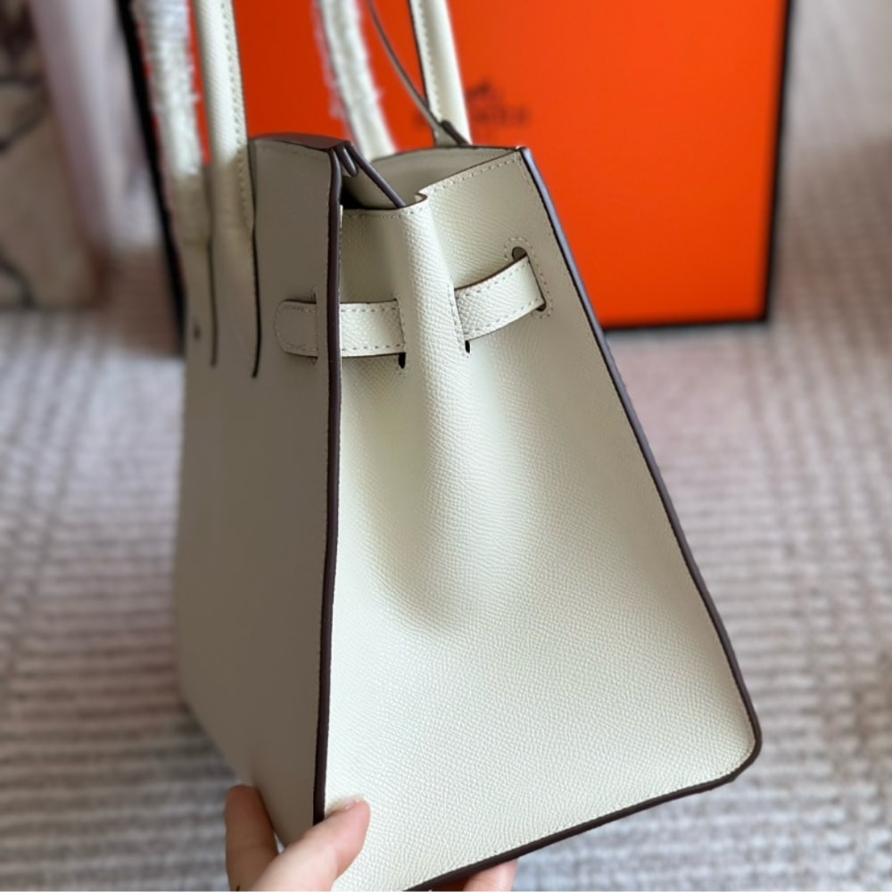 Hermes Birkin 30 Handbag White 30cm