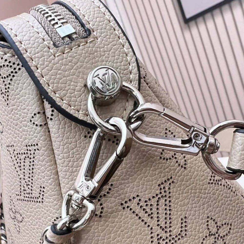 Louis Vuitton Hand It All PM Mahina Leather Galet Grey 29Cm M24255