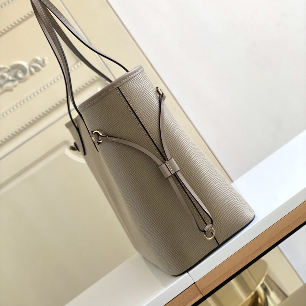 Louis Vuitton Epi Neverfull MM 32cm Galet Grey