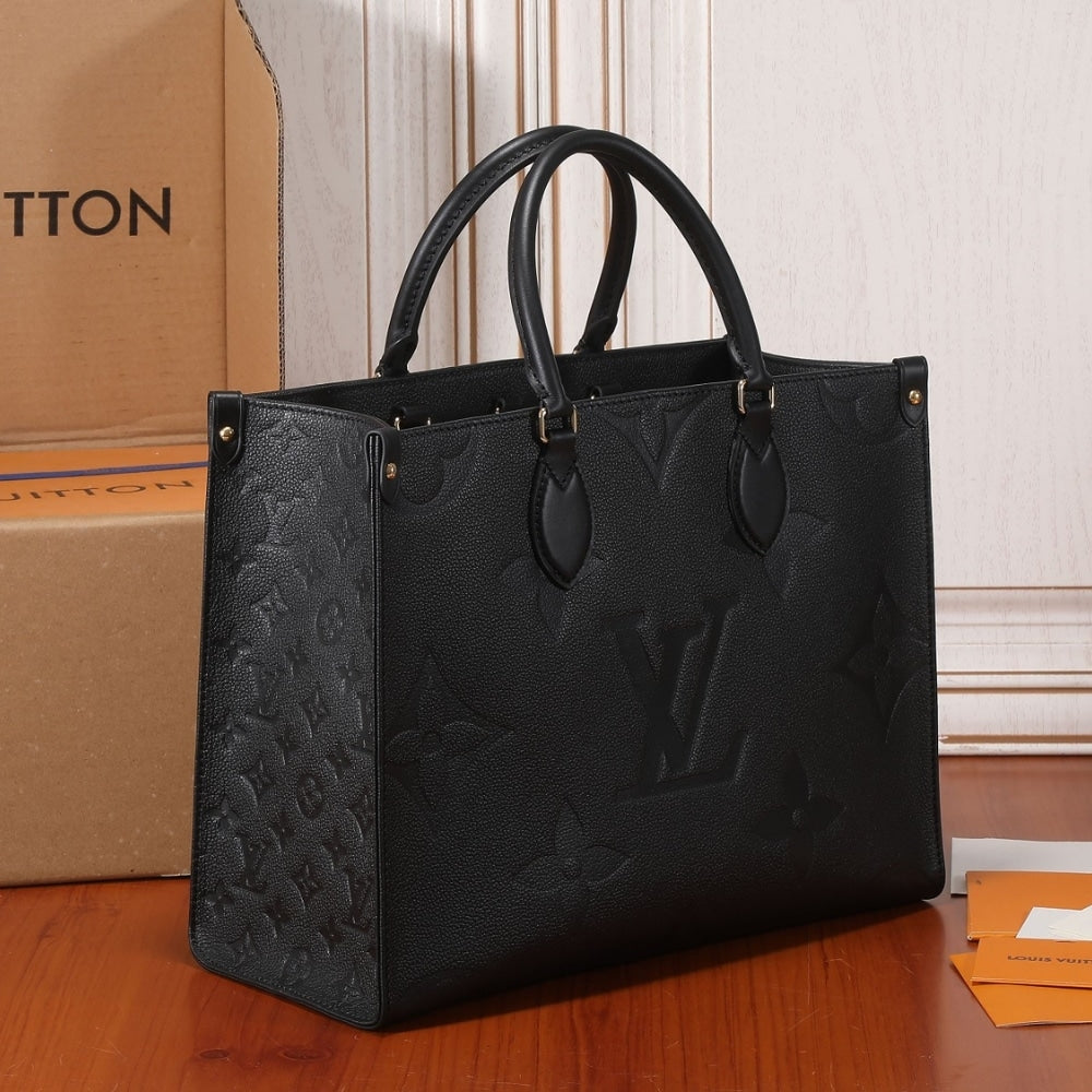 Louis Vuitton Onthego MM 35cm Black M45595
