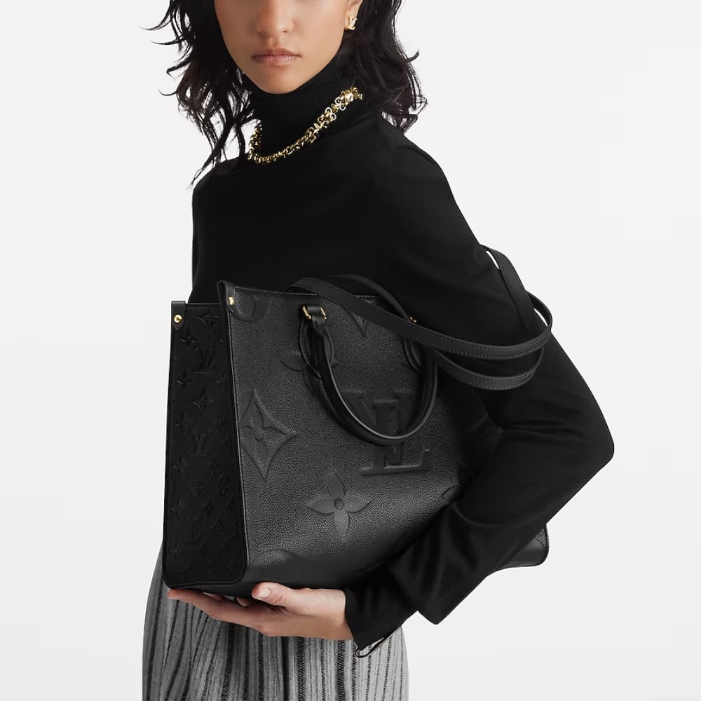 Louis Vuitton Onthego MM 35cm Black M45595