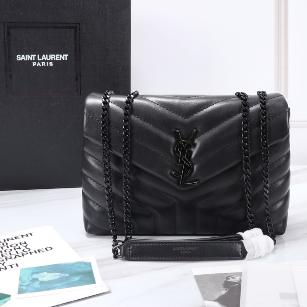 Saint Laurent Loulou Small Back Metal 25cm