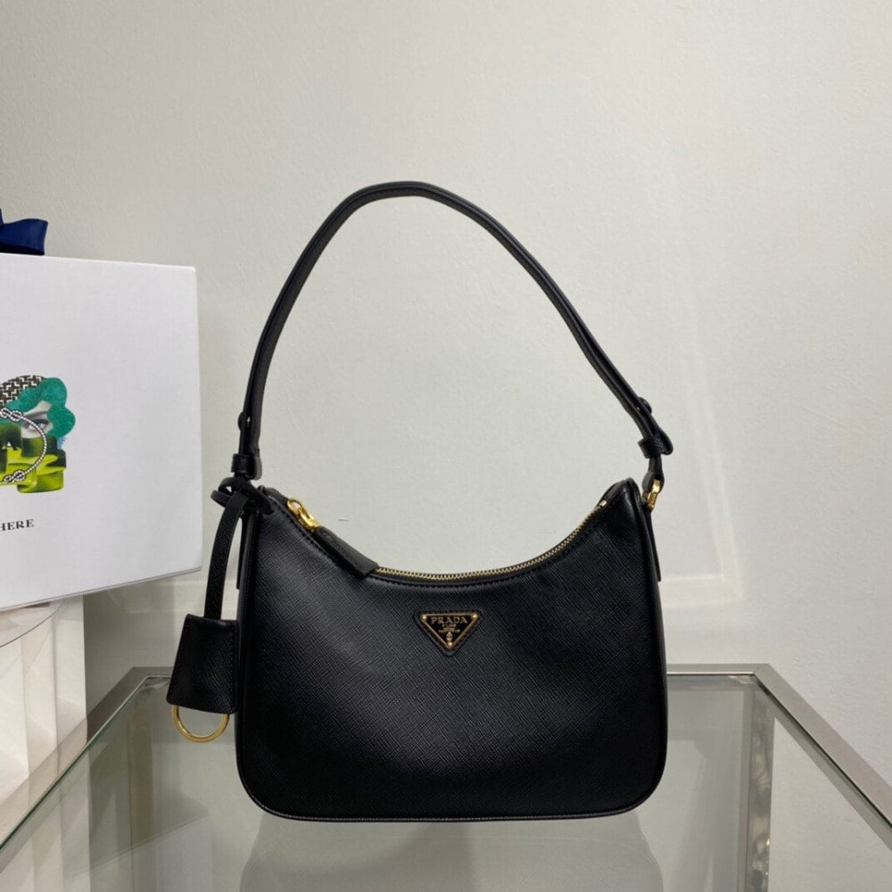Prada Re-Edition 2005 Mini Saffiano Black