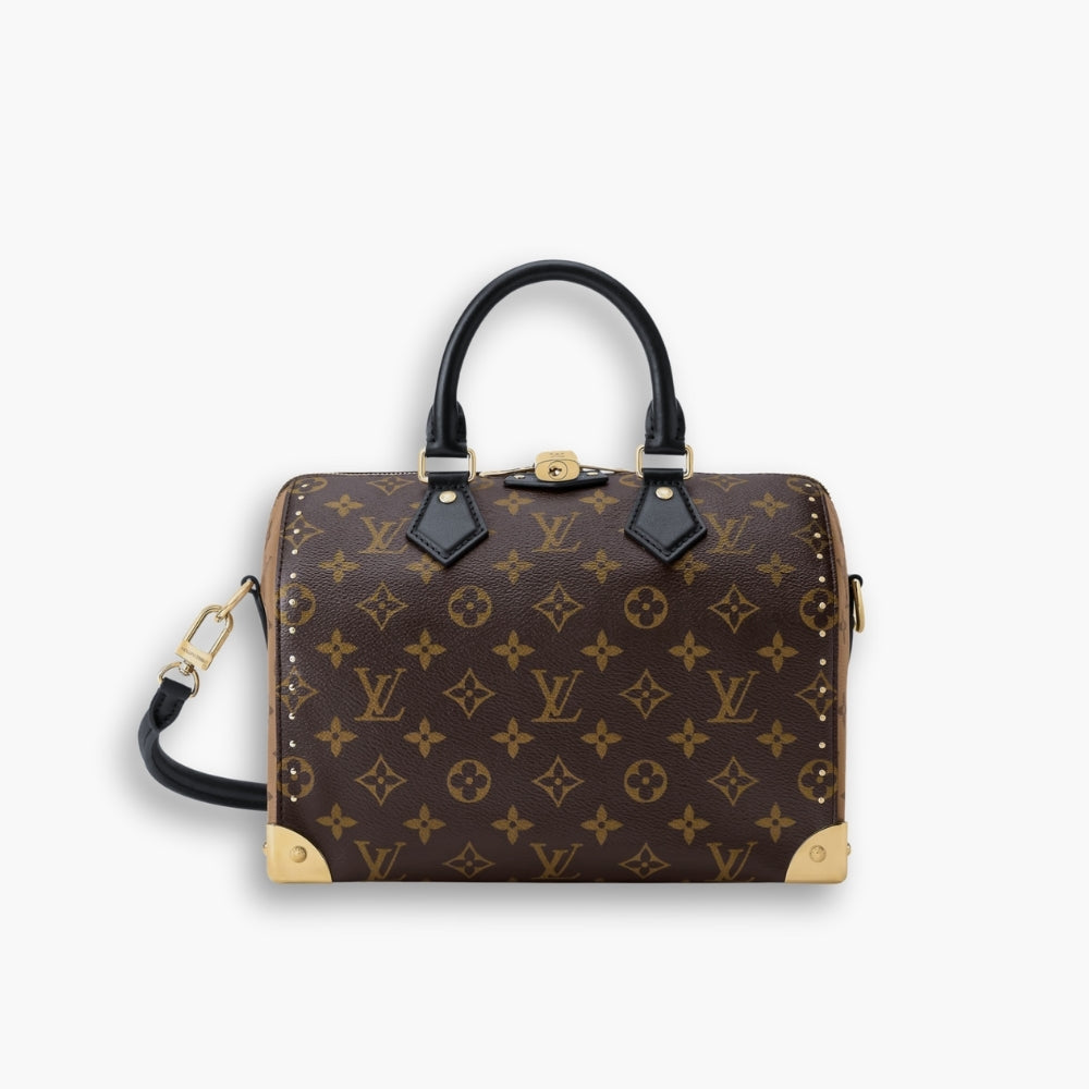 Louis Vuitton Speedy Trunk 25 Monogram Brown 27Cm M26181