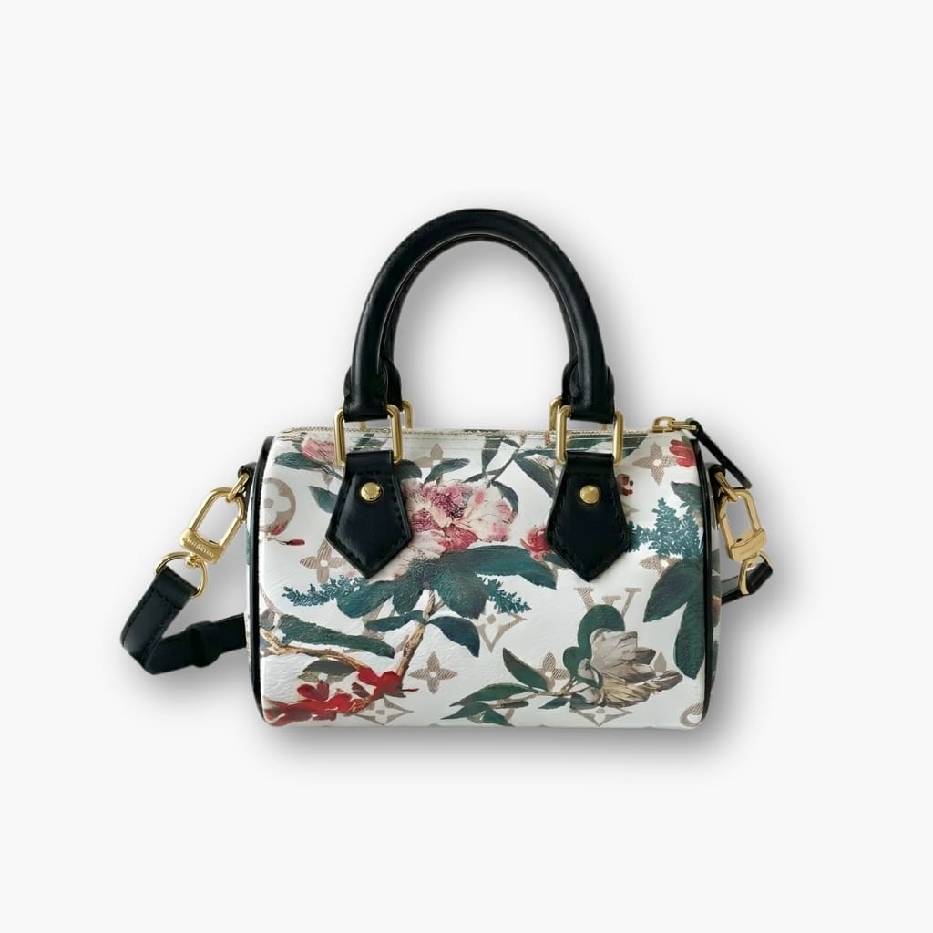 Louis Vuitton Nano Speedy Monogram Canvas Dune 16Cm M29149