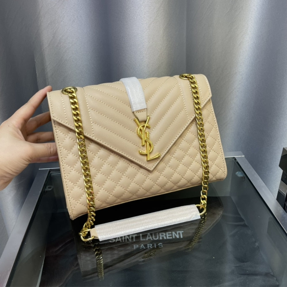 Saint Laurent Envelope Medium Dark Toppee 24Cm