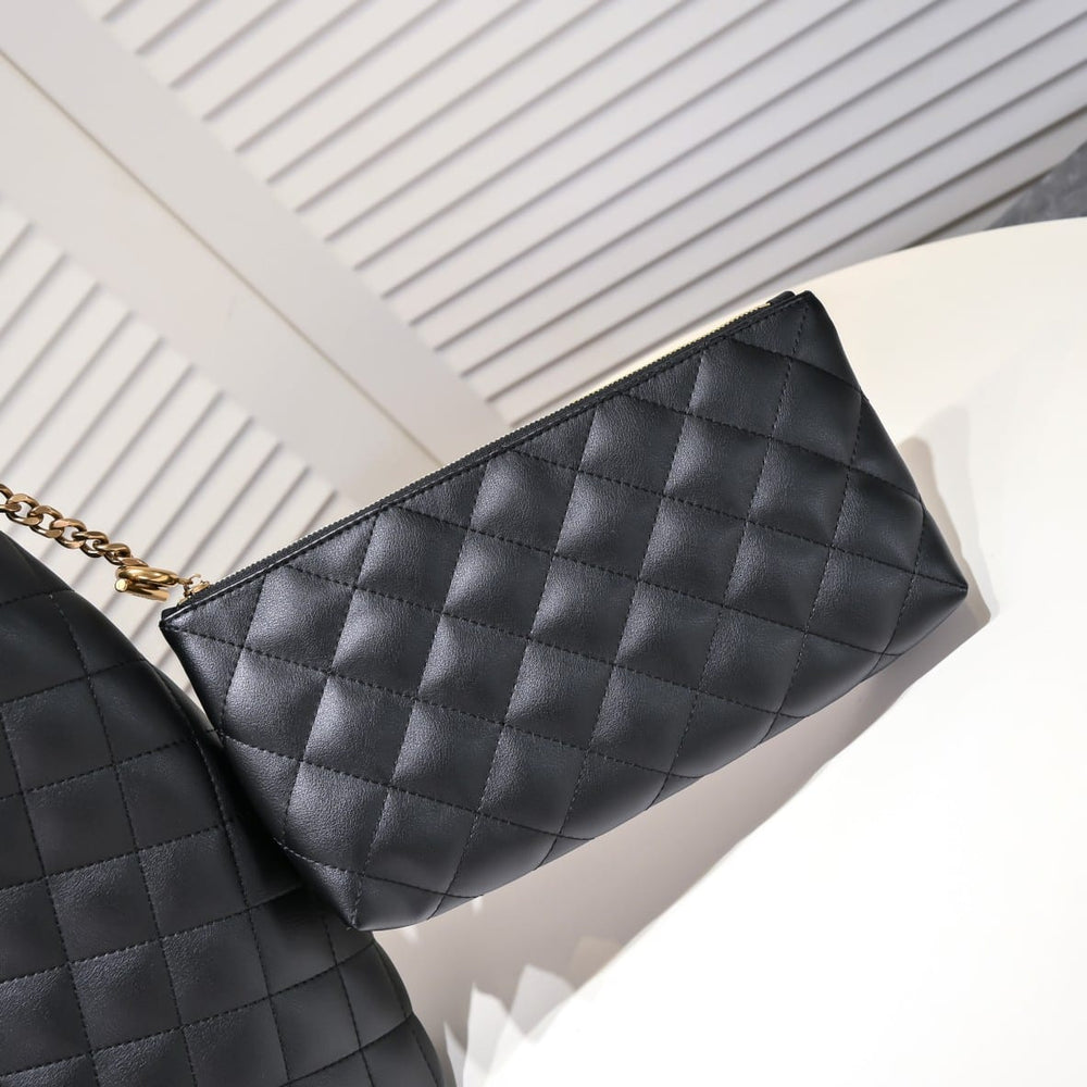 Saint Laurent Icare Maxi Shopping Bag Black 50cm