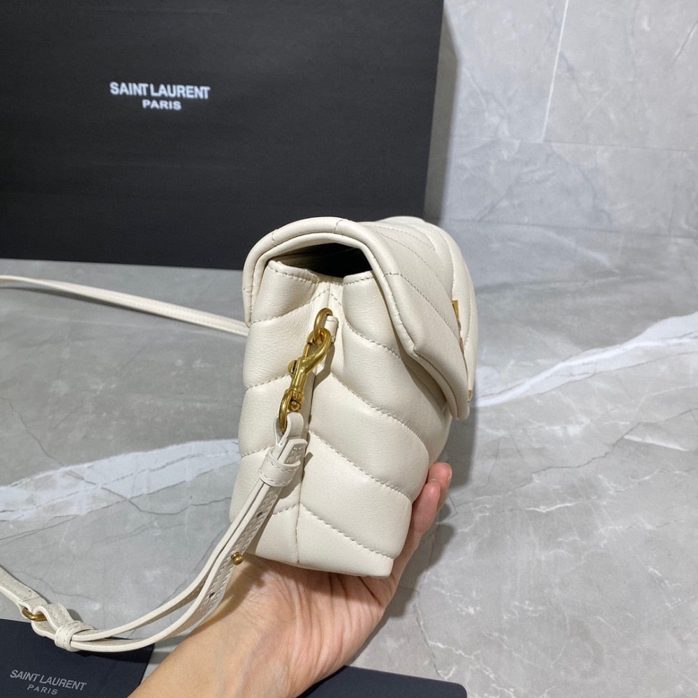 Saint Laurent Toy Loulou White 20cm 678401dv7079207