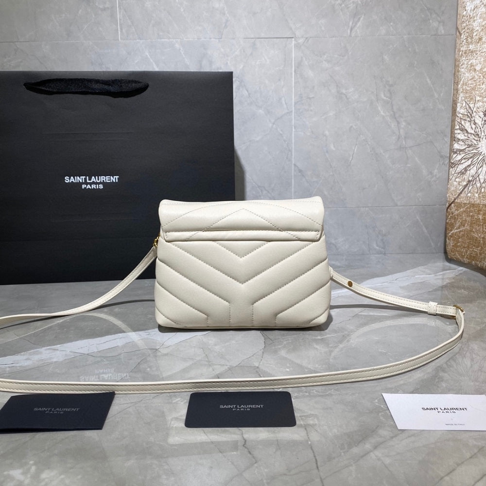 Saint Laurent Toy Loulou White 20cm 678401dv7079207
