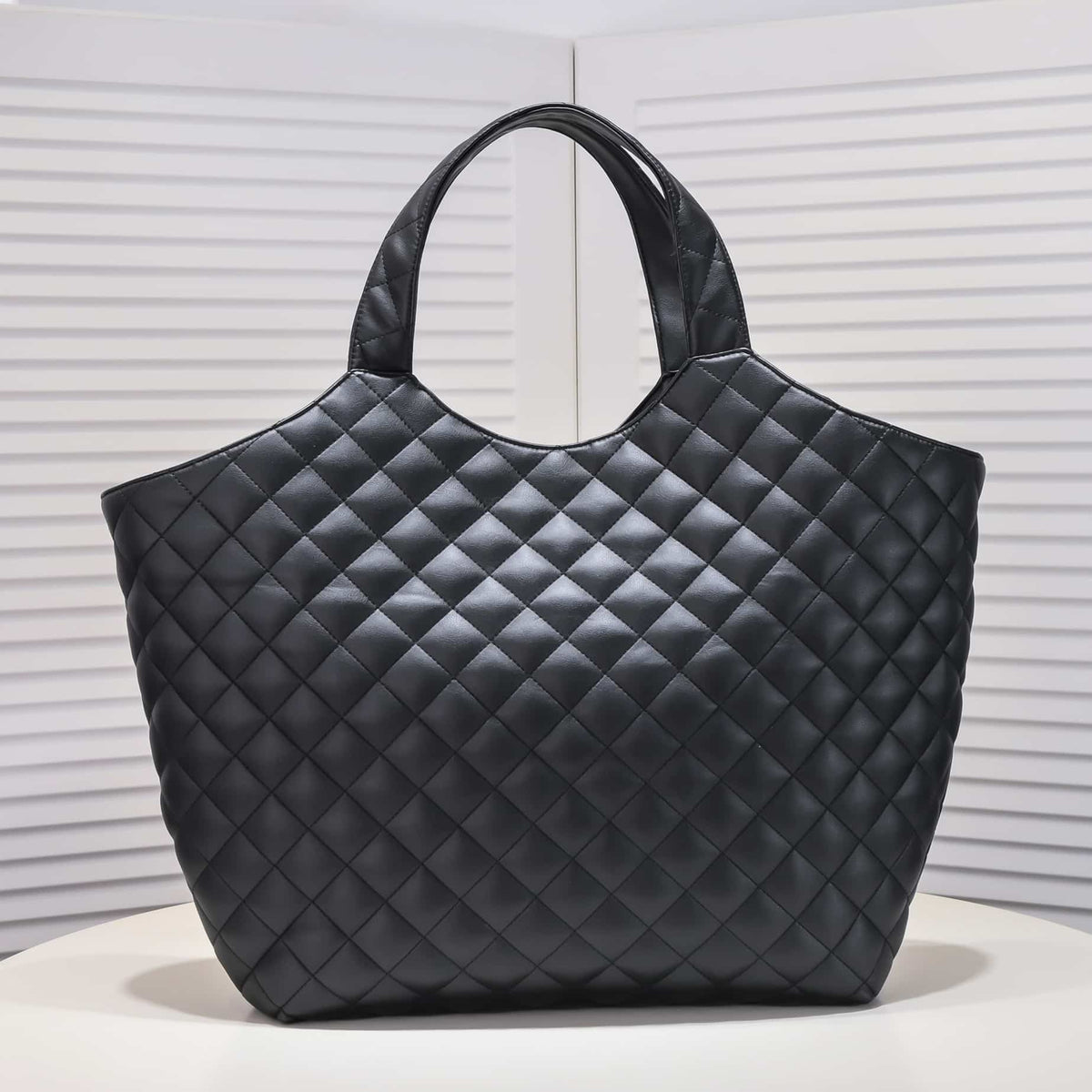 Saint Laurent Icare Maxi Shopping Bag Black 50cm
