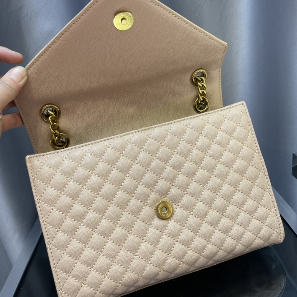 Saint Laurent Envelope Medium Dark Toppee 24Cm