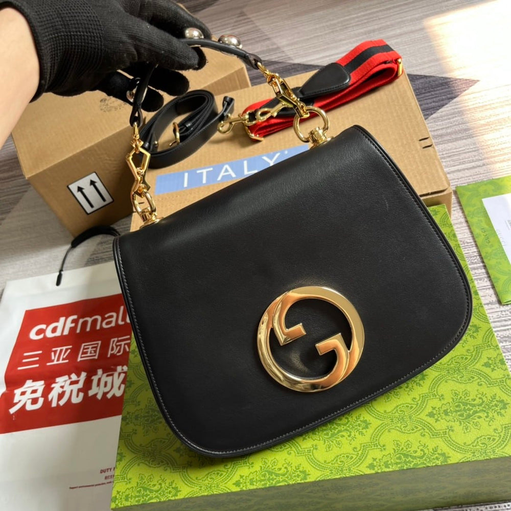 Mirror Quality – Gucci Blondie Medium Bag Black 29Cm 699210 UXXAG 1064